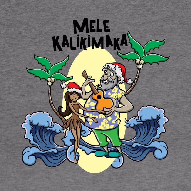 Mele Kalikimaka Haka Dance Maori Christmas Hawaii Xmas Gift by TellingTales